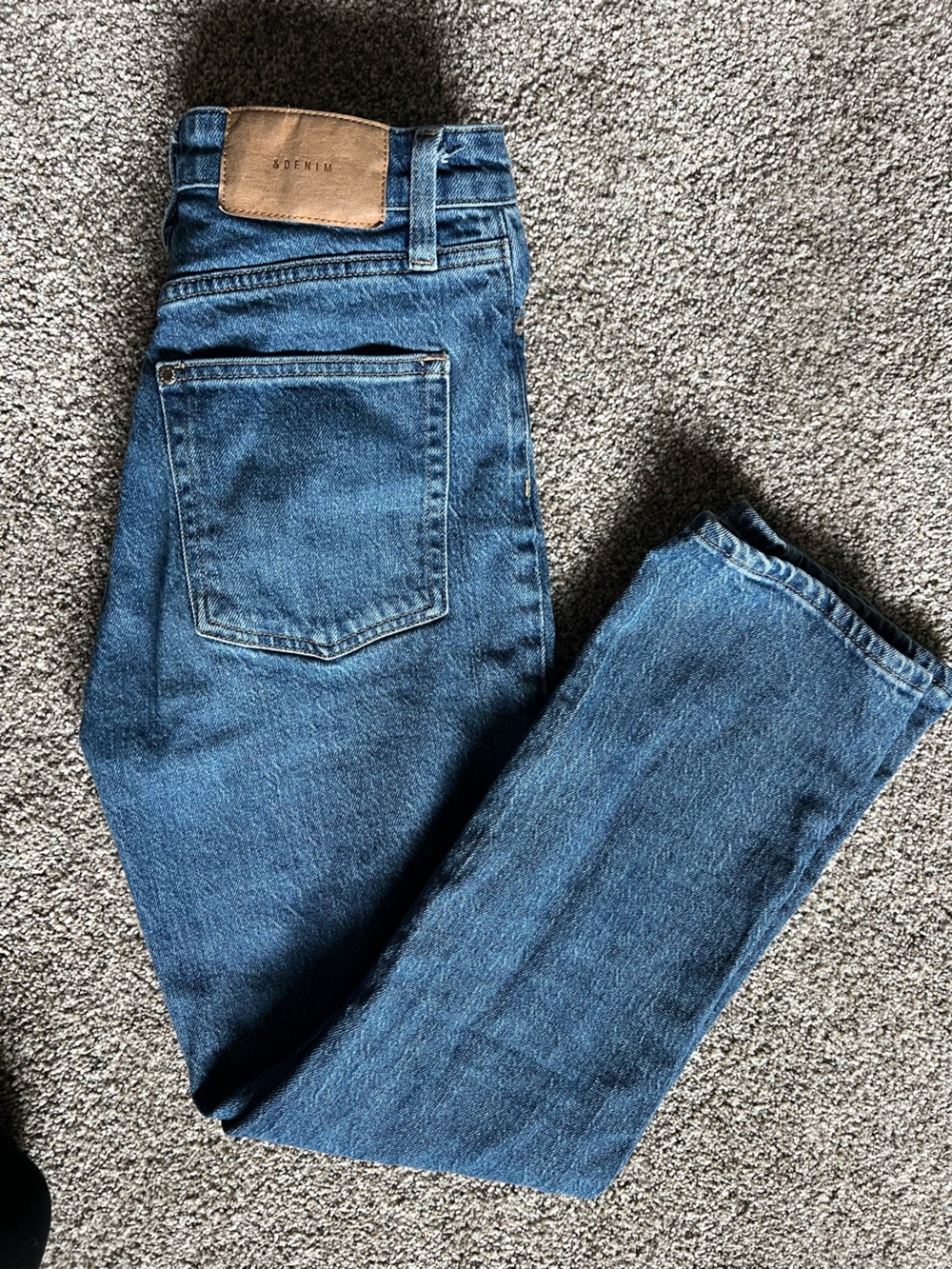 H&M Mom Jeans - Ankle Length, Straight Fit